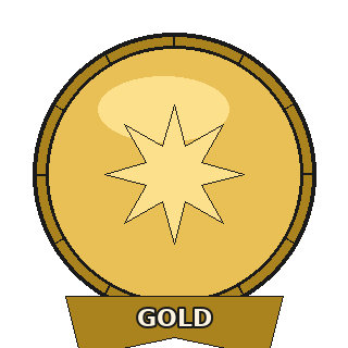 Gold badge